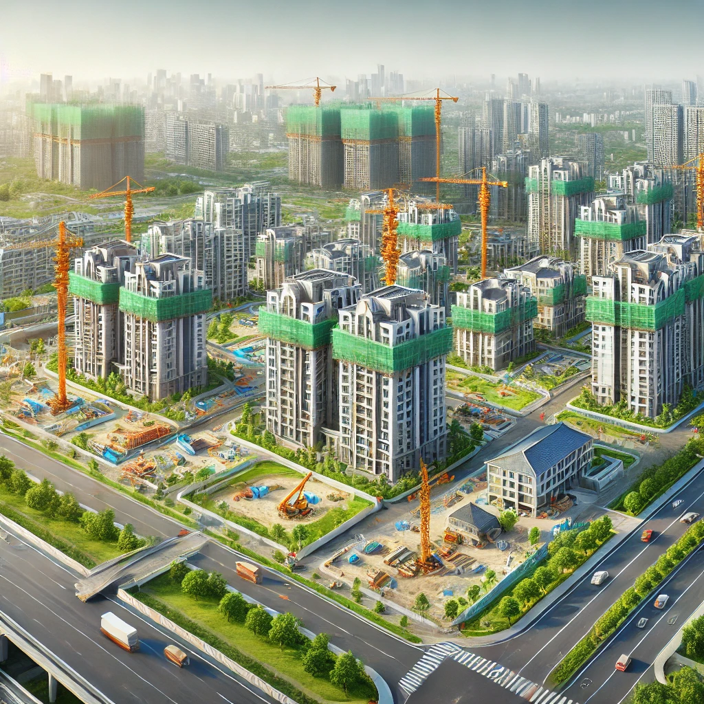 中国二十冶承建合肥市新住宅项目顺利开工(图1) 中国二十冶承建合肥市新住宅项目顺利开工(图1)